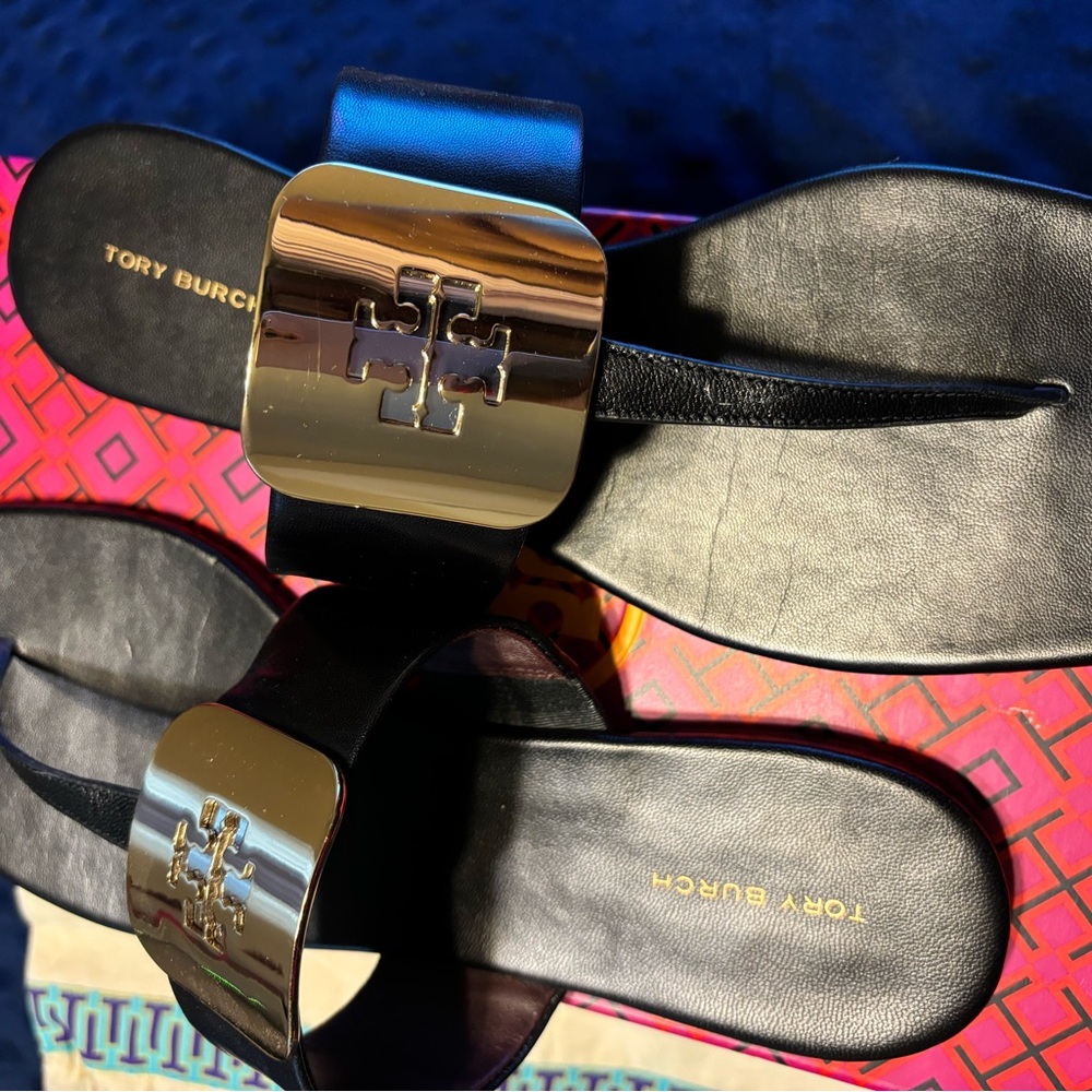 Tory Burch Georgia Sandal Goat Leather